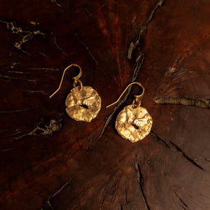 Gold Coin Earrings