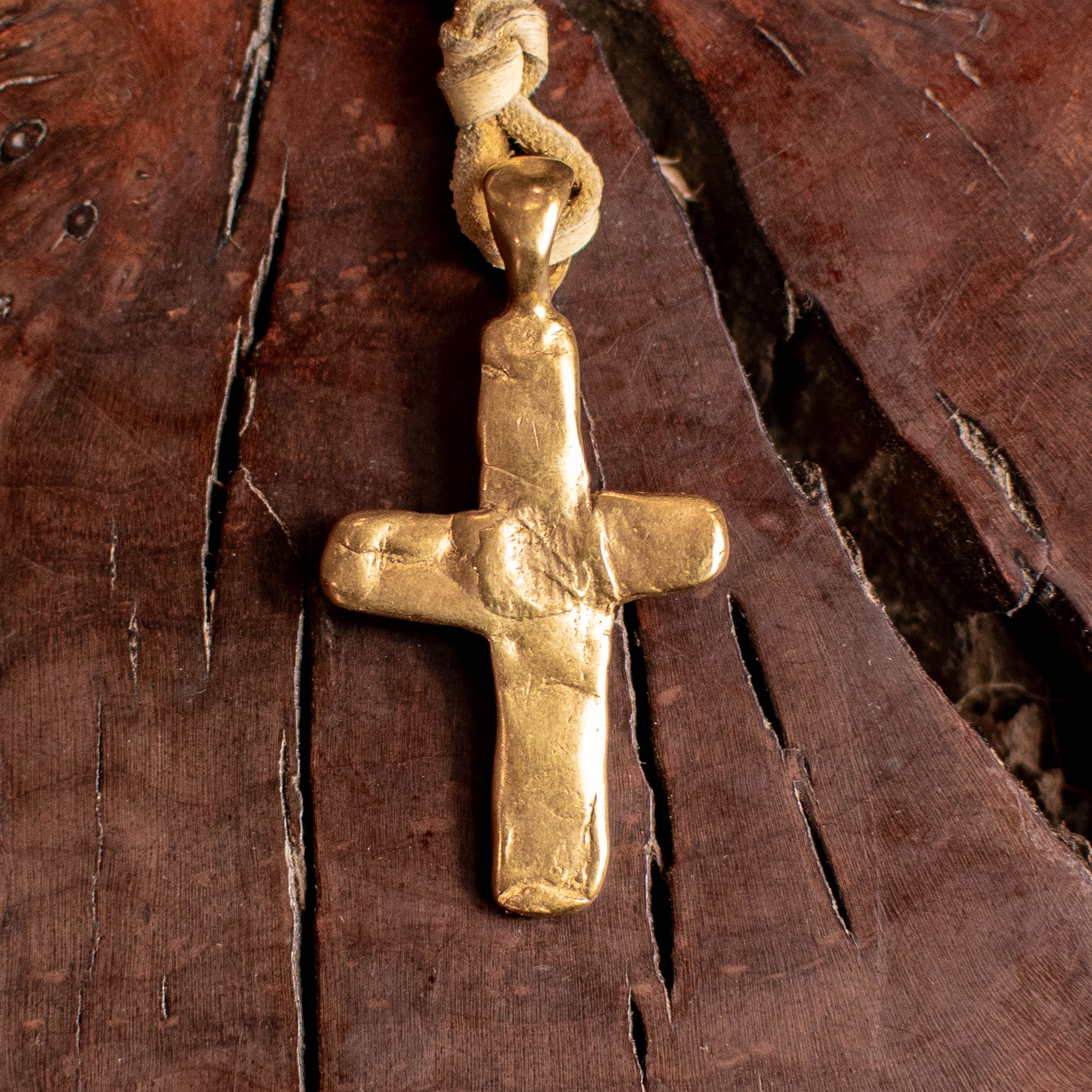 Gold Vermeil Cross Pendant
