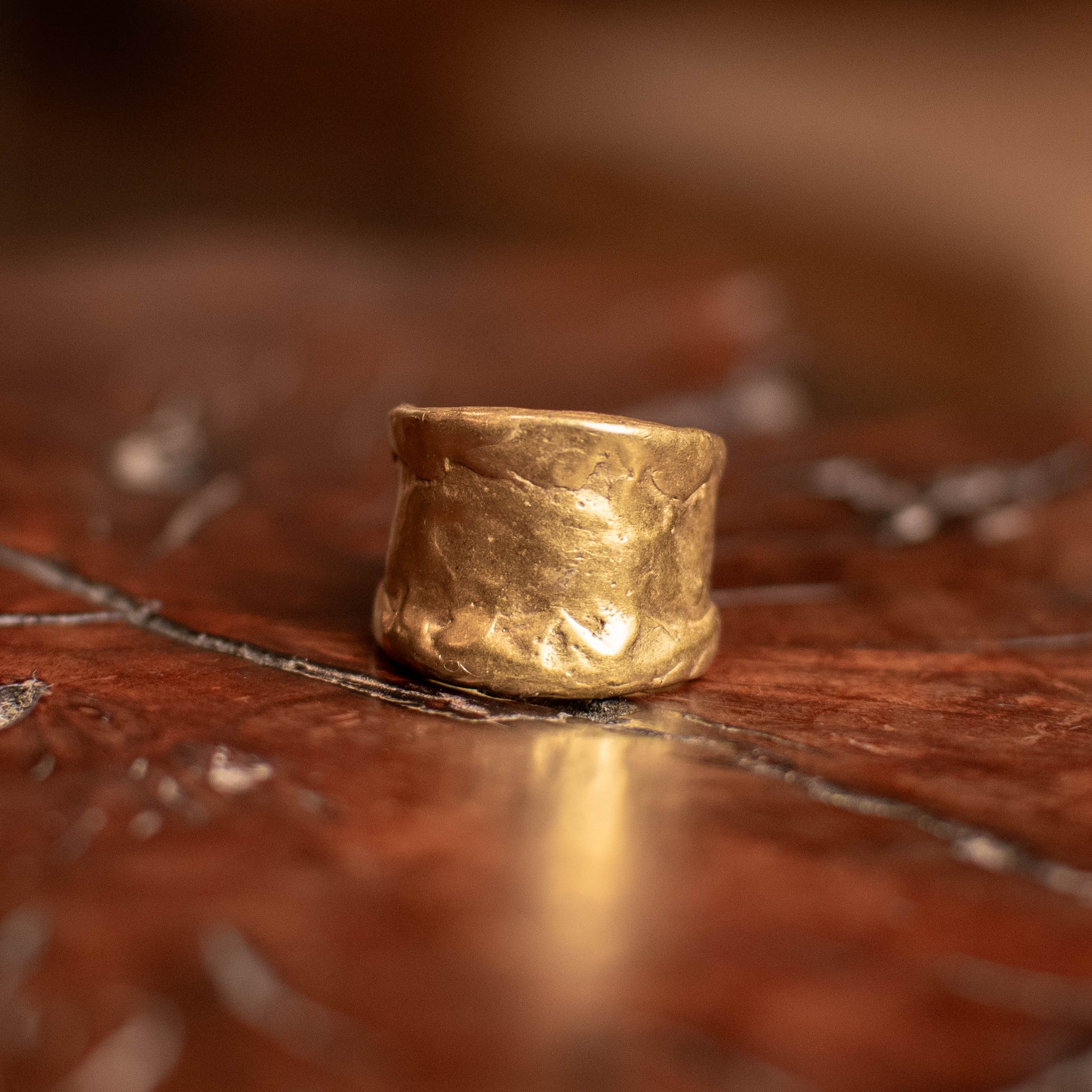 Gold Vermeil Flare Ring