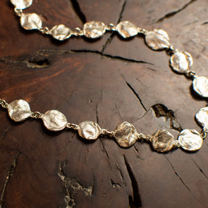 Sterling Silver Lily Pad Necklace